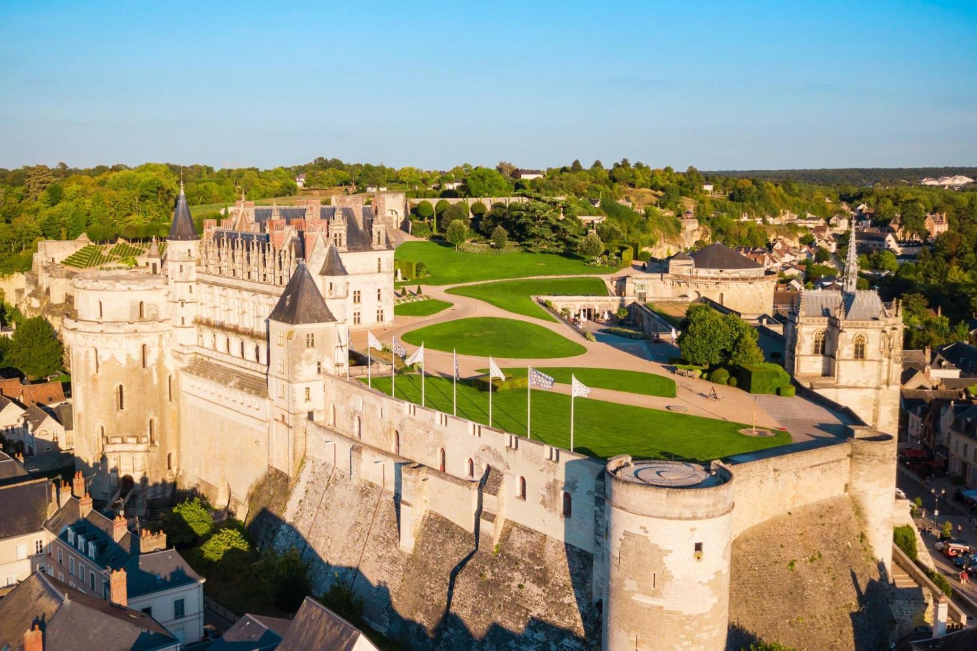 Ferienwohnung Terrasse Sur La Tour Garconnet Amboise Exterior foto